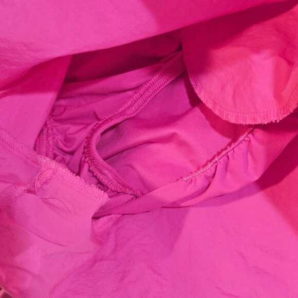 Victoria's Secret PINK Shorts Size L Active Logo Bright Pink Barbiecore Sporty - Picture 2 of 9